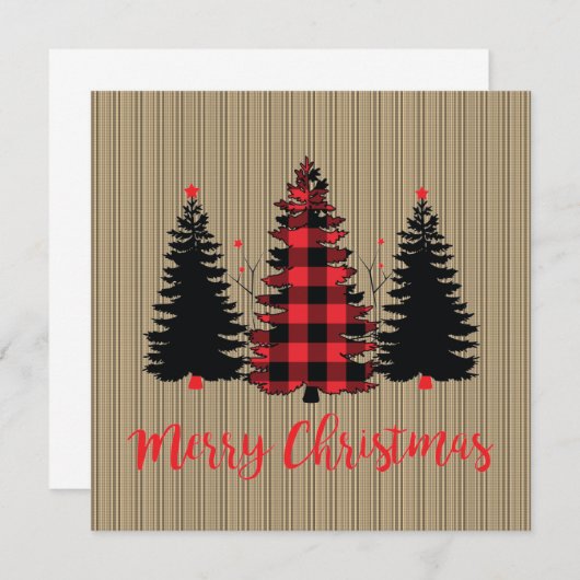 Carte Rustic Farmhouse (Devant / Derrière)