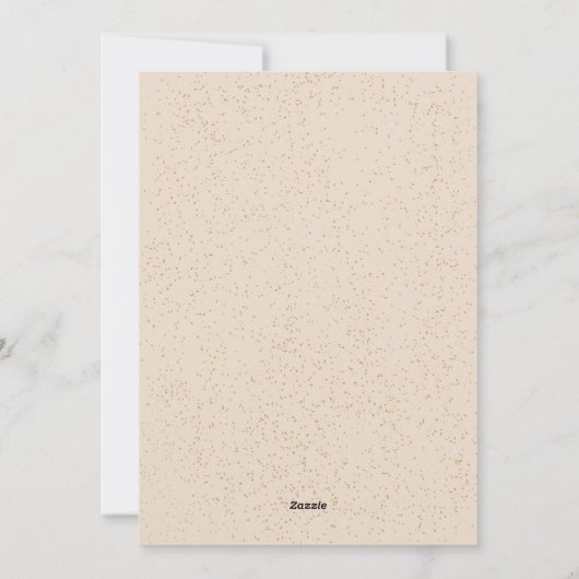 Carte Rustic Horseshoe Christmas Tree (Dos)