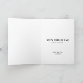 Carte Rustic World's Best Cat Maman's Day Photo (Intérieur)