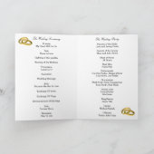 Carte Rustique Elegance White Rose (Intérieur)