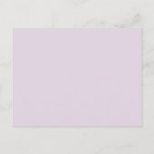 Carte Rustique Lilac Merci (Dos)