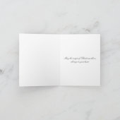 Carte Rustique Minimaliste Joyeux Noël Fêtes (Intérieur)
