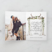 Carte Rustique soit mon maître d'honneur (Intérieur)