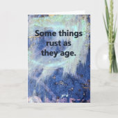 Carte Rusty Birthday (Devant)