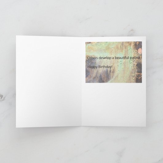 Carte Rusty Birthday (Intérieur)