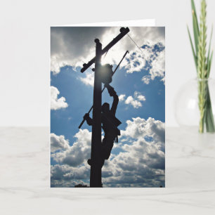 Carte Rusty the Lineman Card