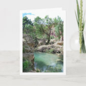 Carte Ruta del Agua à Chelva, Valence, Espagne (Devant)