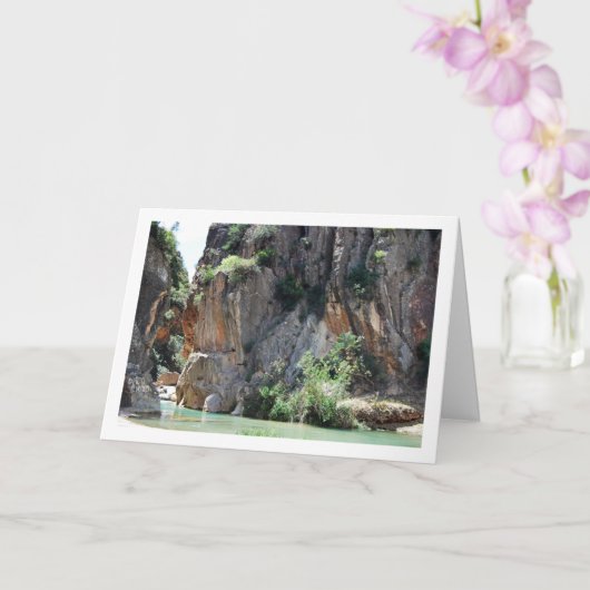 Carte Ruta del Agua à Chelva, Valence, Espagne (Orchidée)