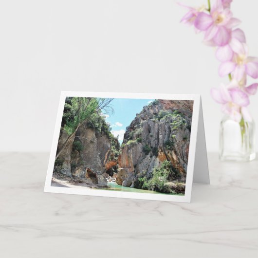 Carte Ruta del Agua à Chelva, Valence, Espagne (Orchidée)