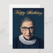 Carte Ruth Bader Ginsburg (Devant / Derrière)