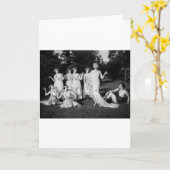 Carte Ruth St Denis et Shawn (Fleur jaune)