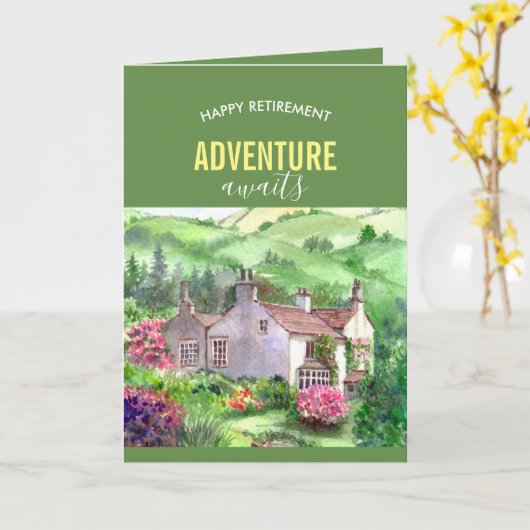 Carte Rydal Mount, William Wordsworth Accueil (Fleur jaune)