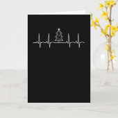 Carte Rythme de Noël (Fleur jaune)