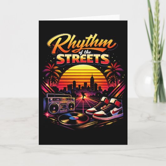 Carte Rythme des rues (Devant)