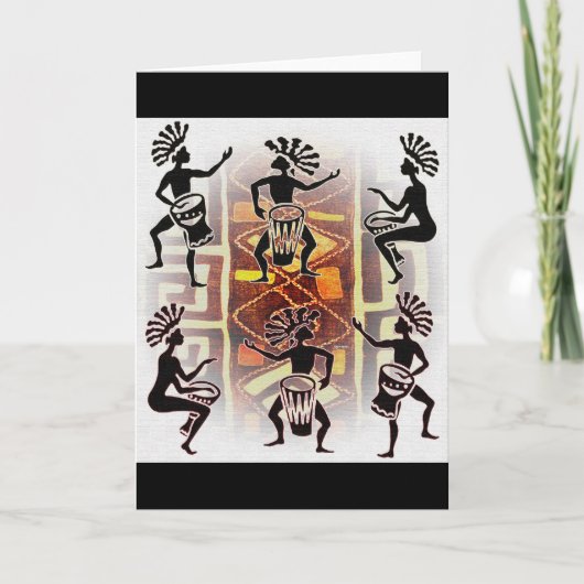 Carte Rythme des tambours (Devant)