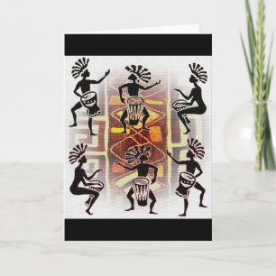 Carte Rythme des tambours