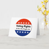 Carte S1 Loi Sur Les Droits De Vote Pour Le Peuple (Fleur jaune)