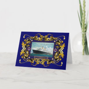 Carte S.S. Independence Vintage Steamship