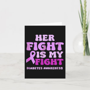 Carte Sa citation Fight-is-my-fight Sensibilisation au d