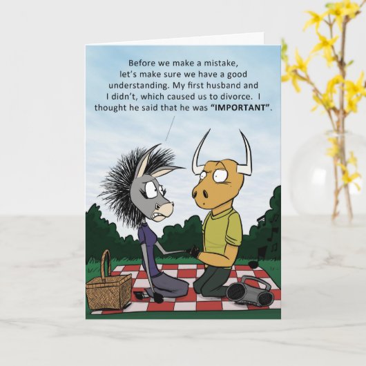 Carte Sa compréhension plus claire (Fleur jaune)