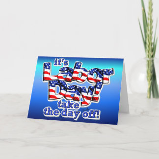 Carte Sa Fête du Travail