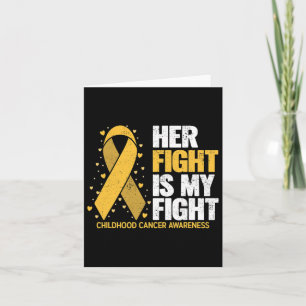 Carte Sa Lutte Est Ma Lutte Pour Le Cancer De La Famille