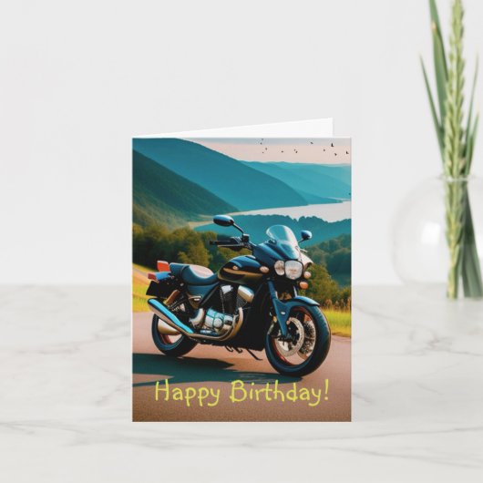 Carte Sa moto (Devant)