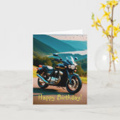 Carte Sa moto (Fleur jaune)