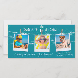 Carte Sable de vacances en Floride est la nouvelle neige