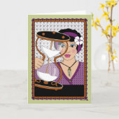 Carte SableMouvant_Bonjour (Fleur jaune)