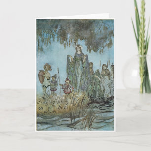 Carte Sabrina Rises, attended by Water Nymphs