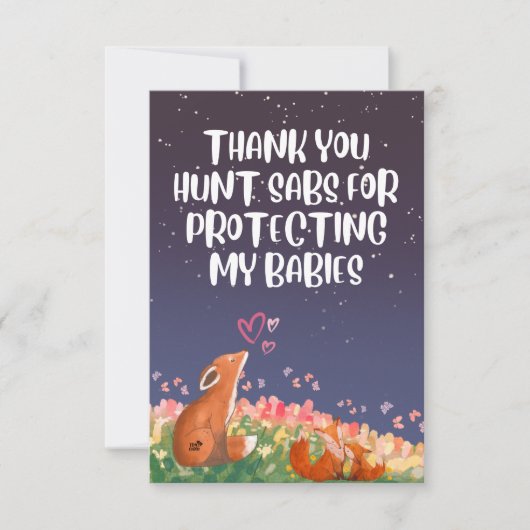 CARTE SABS DE CHASSE <3 (Devant)