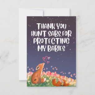 CARTE SABS DE CHASSE <3