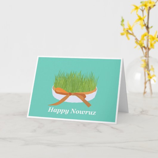 Carte Sabzeh (Fleur jaune)