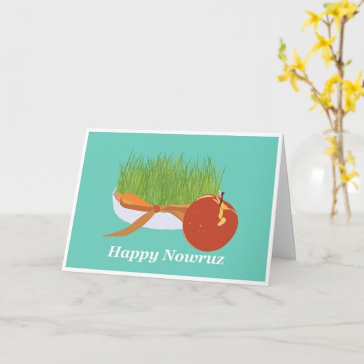 Carte Sabzeh & Seeb (Fleur jaune)