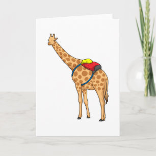 Carte Sac à dos Giraffe