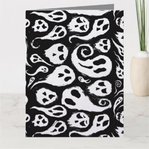 Carte Sac de cadeaux Halloween