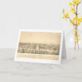 Carte Sacramento pendant la pléthore de 1850 (1586A) (Fleur jaune)