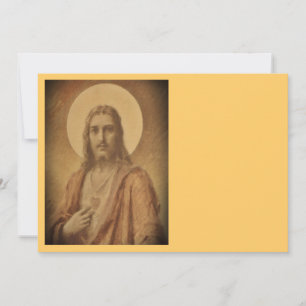 Carte Sacré Coeur de Jésus
