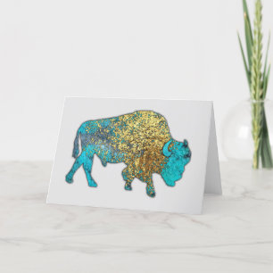 Carte Sacred Buffalo - Talking Canyons, Nouveau-Mexique
