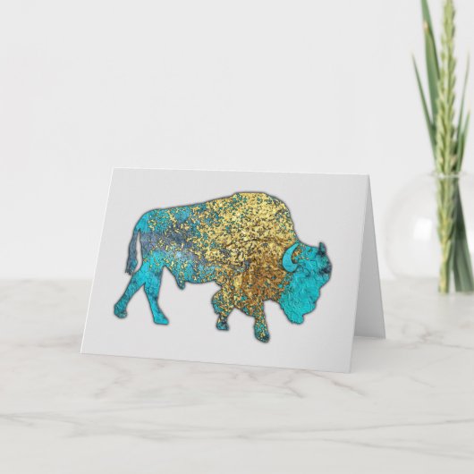 Carte Sacred Buffalo - Talking Canyons, Nouveau-Mexique  (Devant)