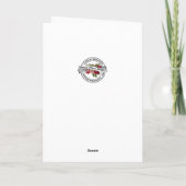 Carte Sacrement de confirmation Saint-Esprit Verre de re (Dos)