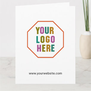 Carte Sacs cadeaux en papier avec logo personnalisé de l