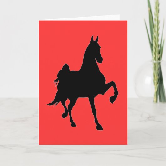 Carte Saddlebred (Devant)