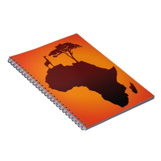 Carte Safari africaine - Carnet (Côté Droit)