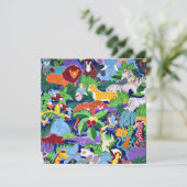 Carte Safari Animaux (Debout devant)