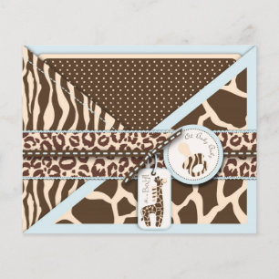 Carte Safari Boy Advice Card