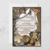 Safari Park Outdoor Bachelor Party