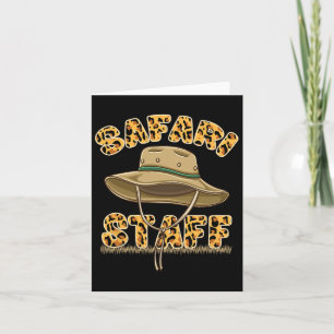 Carte Safari staff Safari Annithjournée