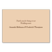 Carte Safari Wildlife Outdoor Mariage (Dos)